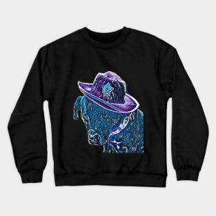 cool sheriff dog apparel Crewneck Sweatshirt